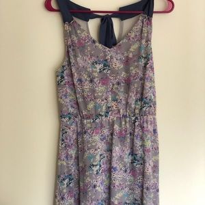 Lauren Conrad- Flower printed flowy dress